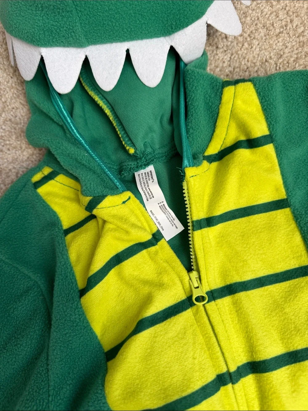 Halloween Costumes zipster dinosaur